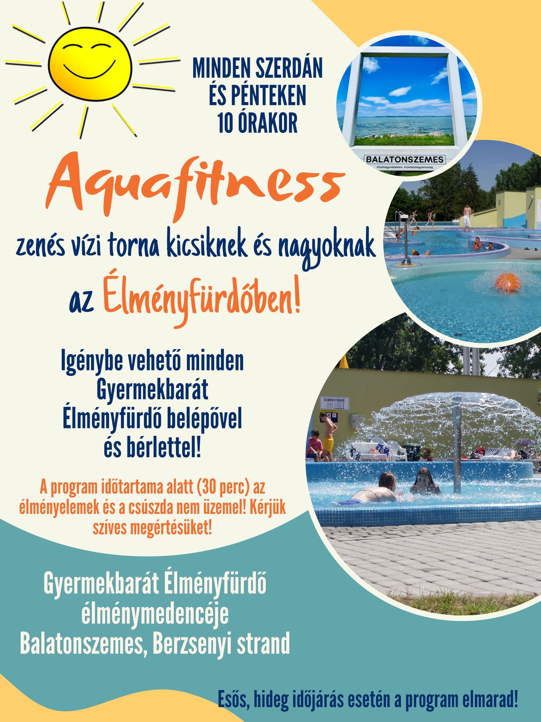 aquafitness2 Élményfürdő